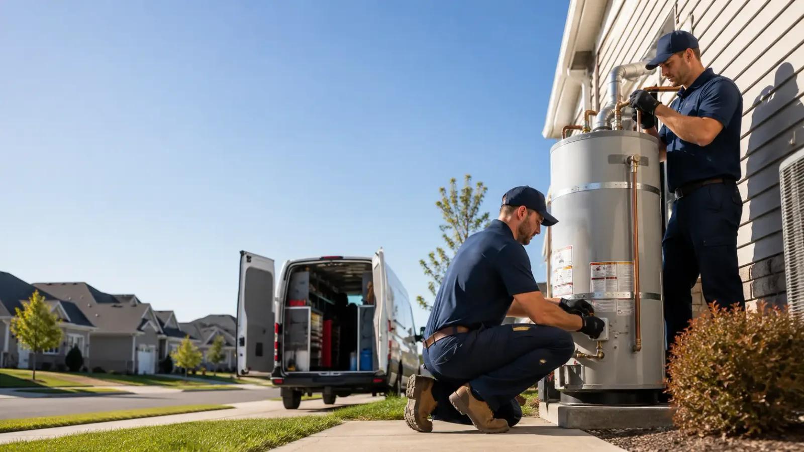 Water Heater Installation in Poughkeepsie, AR